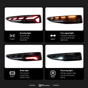 Conjunto de Luces Traseras LED para Audi A5 2017-2020, Luz Diurna Dinámica, Señal de Giro Secuencial, Lámpara Trasera Mejorada - Product Image 4