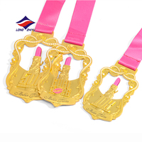 Longzhiyu, 20 Años de Experiencia como Fabricante, Medalla de Maratón Plateada, Fundición de Medallas Deportivas de Metal Personalizadas con su Logotipo