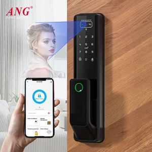 ระบบล็อคประตูอัตโนมัติแบบไฟฟ้า สมาร์ทล็อค ลายนิ้วมือ ไม้  รหัสผ่าน  ระบบจดจำใบหน้า 3 มิติ  ควบคุมผ่านแอป Tuya Wifi  ล็อคด้วยฝ่ามือ - Product Image 2