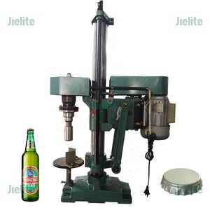 Bán tự động có ga uống bia chai thủy tinh kim loại vương miện Mũ máy đóng nắp - Product Image 5