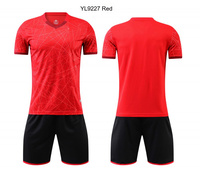 Conjunto de Camisetas de Fútbol Lisas al por Mayor, de Secado Rápido, Antipilling, Resistentes a la Decoloración, Uniformes de Entrenamiento para Equipos, Soporte para Pedidos al por Mayor