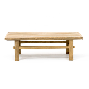 Tavolino da caffè in legno di recupero rustico <span class=keywords><strong>Vintage</strong></span> antico Design classico della fattoria - Product Image 1