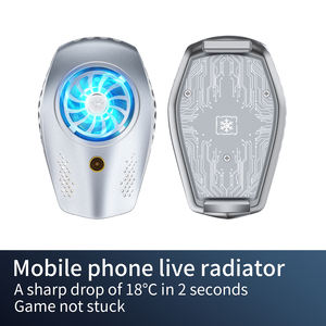 Ventilador de refrigeración, radiador para teléfono inteligente, mango de juego, soporte para teléfono móvil, enfriador para teléfono móvil con almohadilla de refrigeración, almohadilla enfriadora para teléfono móvil - Product Image 4