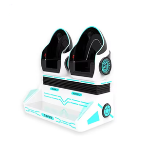 เครื่องเล่นเกมอาร์เคด 2 ที่นั่ง อุปกรณ์ขับขี่ 9D วีร์ชวลเรียลลิตี้ ขาย - Product Image 2