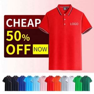 เสื้อโปโลผ้าฝ้ายเนื้อนุ่มคุณภาพสูงแบบสั่งทำพิเศษสำหรับผู้ชาย ป้องกันรอยยับ ไซส์ใหญ่พิเศษ สำหรับพนักงาน พร้อมโลโก้ - Product Image 2