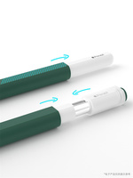 2024 pour Apple crayon USB-C magnétique stylo protecteur Silicone manchon iPencil Grip peau support couverture accessoires Transparent clair