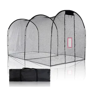 Nouvelle Cage de battage de Baseball Portable, filet de battage de balle molle, forteresse ultime avec filet de support, 2022