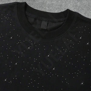 Kleding Fabrikanten <span class=keywords><strong>Custom</strong></span> Heren Hoge Kwaliteit Strass <span class=keywords><strong>T</strong></span>-<span class=keywords><strong>Shirts</strong></span> Sneldrogende Stoffen Casual Street Style Heren <span class=keywords><strong>T</strong></span>-<span class=keywords><strong>Shirts</strong></span> - Product Image 3