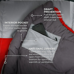 Sac de couchage de camping compact, pliable, respirant, résistant au froid, épaissi, pour l'extérieur - Product Image 4