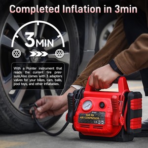 Arrancador de Coches Portátil Tyrell Chenergy, 600A Pico, Luz LED, Cargador de Emergencia para Motocicletas, Camiones y SUV, 8000 mAh, 480 W, <span class=keywords><strong>Arranque</strong></span> Rápido - Product Image 3