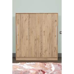 Armario Moderno Independiente de Pino con 11 Estantes y 2 Cajones, Diseño Deslizante para Espacios Estrechos, Dormitorios Pequeños, Plegable para Almacenamiento - Product Image 4