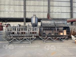 Forno Orizzontale a Carbone con Riscaldamento a Gas da 800 kg/giorno ad Alta Efficienza per la Produzione di Carbone - Product Image 5