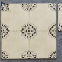 Carreaux de porcelaine faits à la main à motifs luxueux, antidérapants, antibactériens, pour salle de bain, cuisine, murs intérieurs et extérieurs