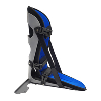 Attelle de nuit de protection de soutien orthopédique en plastique de cheville réglable pour la chute du pied et le soulagement de la douleur