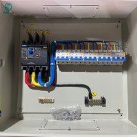 Tableau de distribution triphasé personnalisé 200A, coffret électrique utilisé pour la distribution d'énergie dans les centres commerciaux