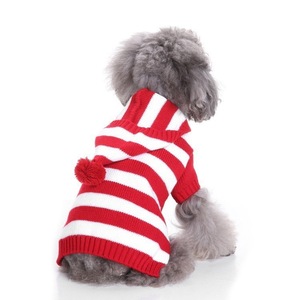 Sweater natal anjing profesional, baju Sweater hewan peliharaan, Sweater anjing hangat, Sweater rajut musim dingin untuk anak anjing - Product Image 4