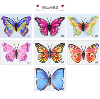 60 cm 50 cm Einkaufs zentrum Riesige künstliche hängende große fliegende Schmetterling Rasen dekoration