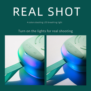 Ipx4 loa chống thấm nước bán buôn mini xách tay Loa Bluetooth không dây với GRB ánh sáng USB Stereo âm thanh thời trang giá rẻ loa - Product Image 3