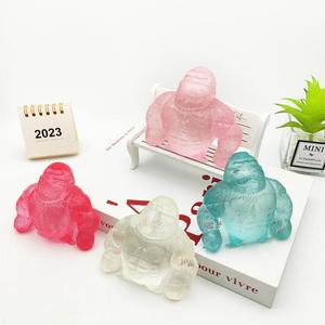 Jouet anti-stress Gorille Squishy en TPR, jouet <span class=keywords><strong>à</strong></span> presser doux, jouet singe <span class=keywords><strong>à</strong></span> récupération lente, jouet de décompression <span class=keywords><strong>pour</strong></span> enfants et adultes - Product Image 2