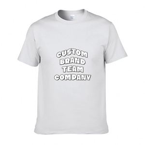 T-shirt 100 % coton haute densité, vêtement unisexe vierge personnalisable avec logo et image pour broderie et diverses méthodes d'impression - Product Image 3