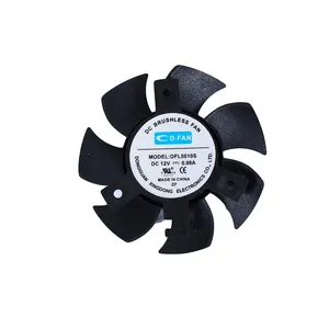 ODM/OEM 5010 5v étanche sans cadre dc brushless moteur de ventilateur de refroidissement 50*10mm