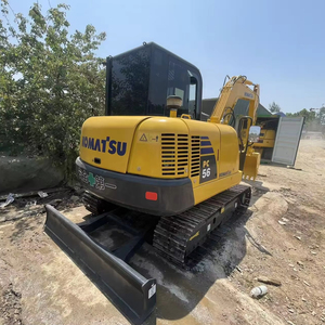 Excavadora Usada en Venta en Japón, Komatsu PC56 PC55MR PC60 de 5 Toneladas, 5.5 Toneladas, 6 Toneladas, Excavadora Usada de Alta Calidad a Precio Económico - Product Image 1
