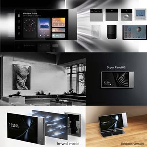 Panneau intelligent tout-en-un LTECH 6 pouces : Réduisez la complexité avec le panneau de contrôle tactile pour <span class=keywords><strong>maison</strong></span> intelligente et interrupteur vocal intelligent - Product Image 4