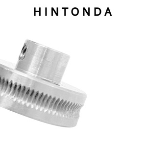 HINTONDA Cylindrical Gear 37 Teeth Modulus 0.5 Wire Feeding <b>Wheel</b> For 3D Printer Accessories - Product Image 4