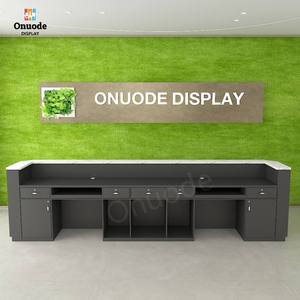 Mostrador de Recepción y Caja Registradora Personalizado para Spa |   Muebles Modernos para Mostrador de Recepción de Salón de Belleza - Product Image 5