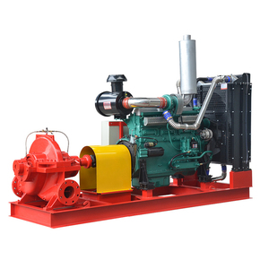 Bomba de Agua Contra Incendios de Alta Calidad, Gran Caudal, Horizontal, Doble Succión, de Media Presión - Product Image 2