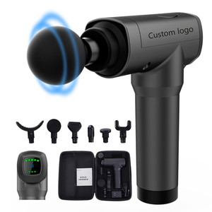 Pistola de masaje eléctrica de metal para terapia, instrumento médico de alta calidad, perfecto para la salud, pieza de repuesto con cinturón de vibración, OEM