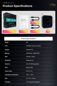 Ai BOX 2026 4 in 1 GB ซิมการ์ด4GB 64GB กล่อง MINI Magic Ai-box สมาร์ทเมจิกกล่องเล็กแอนดรอยด์14G ซิมการ์ด4G กล่อง WiFi USB Ai - Product Image 3
