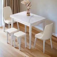 Table à manger moderne multifonctionnelle, plusieurs couleurs, bois massif, extensible, réglable, placement mural, meubles de maison Rosegia