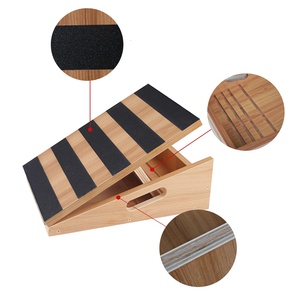 <span class=keywords><strong>Pedana</strong></span> Inclinata Regolabile in Legno per Fitness e Allenamento di Forza - Stretching Ginocchia, Caviglie, Talloni e Polpacci - Product Image 4