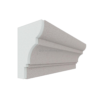 Moulures décoratives en mousse EPS pour murs extérieurs, corniche légère, imperméable, ignifuge, écologique, installation facile, garniture pour villa