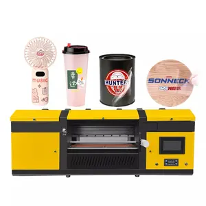 Printer Leds UV DTF Printer A3 AB Film Bottles Sticker 3D Cold Transfer Printing Paper UV DTF Print A3 With Laminator