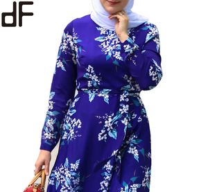 <strong>New</strong> <strong>Model</strong> <strong>Abaya</strong> in Dubai Custom 100% Polyester Printed Style Long Sleeve Maxi Dress Fashion Modern Moroccan Style Kaftan Dresses - Product Image 6