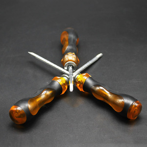 ชุดไขควงแบบยืดหดได้ขนาดเล็ก โปร่งใส หัวแฉก หัวแบน แม่เหล็ก ฉนวนกันความร้อน ด้ามจับกันลื่น อุปกรณ์ DIY - Product Image 3