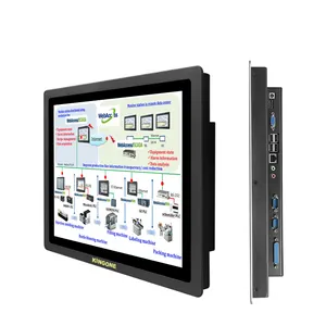 12.1 Inch Aluminum Win 11 System I3 I5 Computer Mini Tablet Pc Fanless Touch Screen All In One Industrial Panel Pc