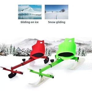 <span class=keywords><strong>Luge</strong></span> à glace pour enfants, <span class=keywords><strong>luge</strong></span> de neige d'extérieur pour enfants, aide à la glisse sur glace et neige pour le divertissement hivernal - Product Image 5