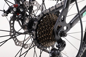 2025 vendita calda 7 giorni di spedizione all'ingrosso 40% prezzo di fabbrica caduta 8 velocità 26 pollici donne/giovani Mountain bike freno a disco in acciaio - Product Image 3