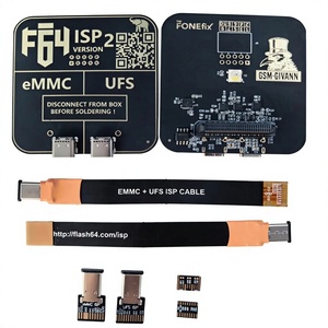 ชุดอุปกรณ์อะแดปเตอร์ครบชุด F64 Flash 64 UFS EMMC ISP V2 รุ่นล่าสุดปี 2026 พร้อมสายเฟล็กซ์ที่เข้ากันได้สำหรับการอ่าน การเขียน และการซ่อมแซมชิป - Product Image 1