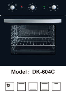 Longtek 5 Fonction 60cm Construit en <span class=keywords><strong>Four</strong></span> Électrique Unique 64L 220V-240V 2300W Noir DK-604C - Product Image 2