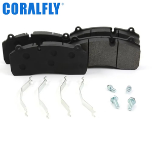 Pastillas de freno Coralfly Semi Trucks 29181 WVA29181 Pastillas de freno de disco de camión para GIGANT 93327 RENAULT TRUCKS 5001866914 - Product Image 1