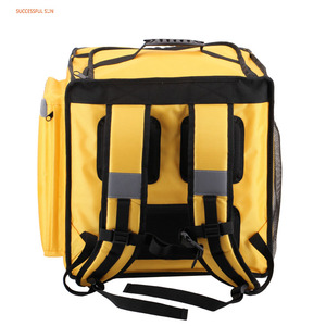 Toptan büyük boy sırt çantası gıda teslimat çantası kolu ile motosiklet için - Product Image 4