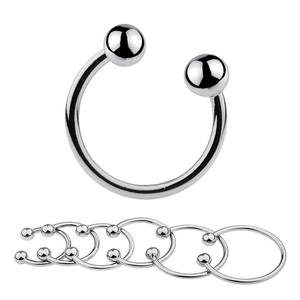Set di Plug Anali in Acciaio Inossidabile con Gioiello a Forma di Cuore, Massaggiatore Prostatico Maschile in Metallo, Senza Lattice, Impermeabile, per Ritardare <span class=keywords><strong>l</strong></span>'Eiaculazione, Taglie S/M/<span class=keywords><strong>L</strong></span> - Product Image 4