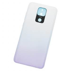 Cover Posteriore per Redmi Note 9 in TPU e PC Bianco Antiurto - Product Image 2