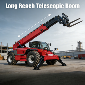 Chargeuse sur pneus télescopique robuste WSC1440, haute qualité, diesel, 4x4, pour la construction et l'industrie - Product Image 3