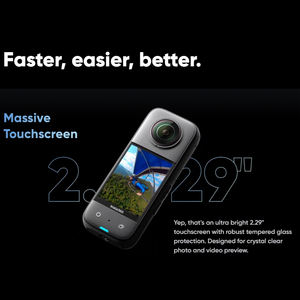 Insta360 X3 Cámara Deportiva de Acción de Vídeo HD 4K Impermeable <span class=keywords><strong>Insta</strong></span> <span class=keywords><strong>360</strong></span> Dash para Uso en Motocicleta - Product Image 3