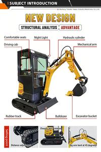 Excavadora de orugas de servicio pesado con Cummins Power, ideal para proyectos de carreteras y diseñada para la facilidad del operador - Product Image 6